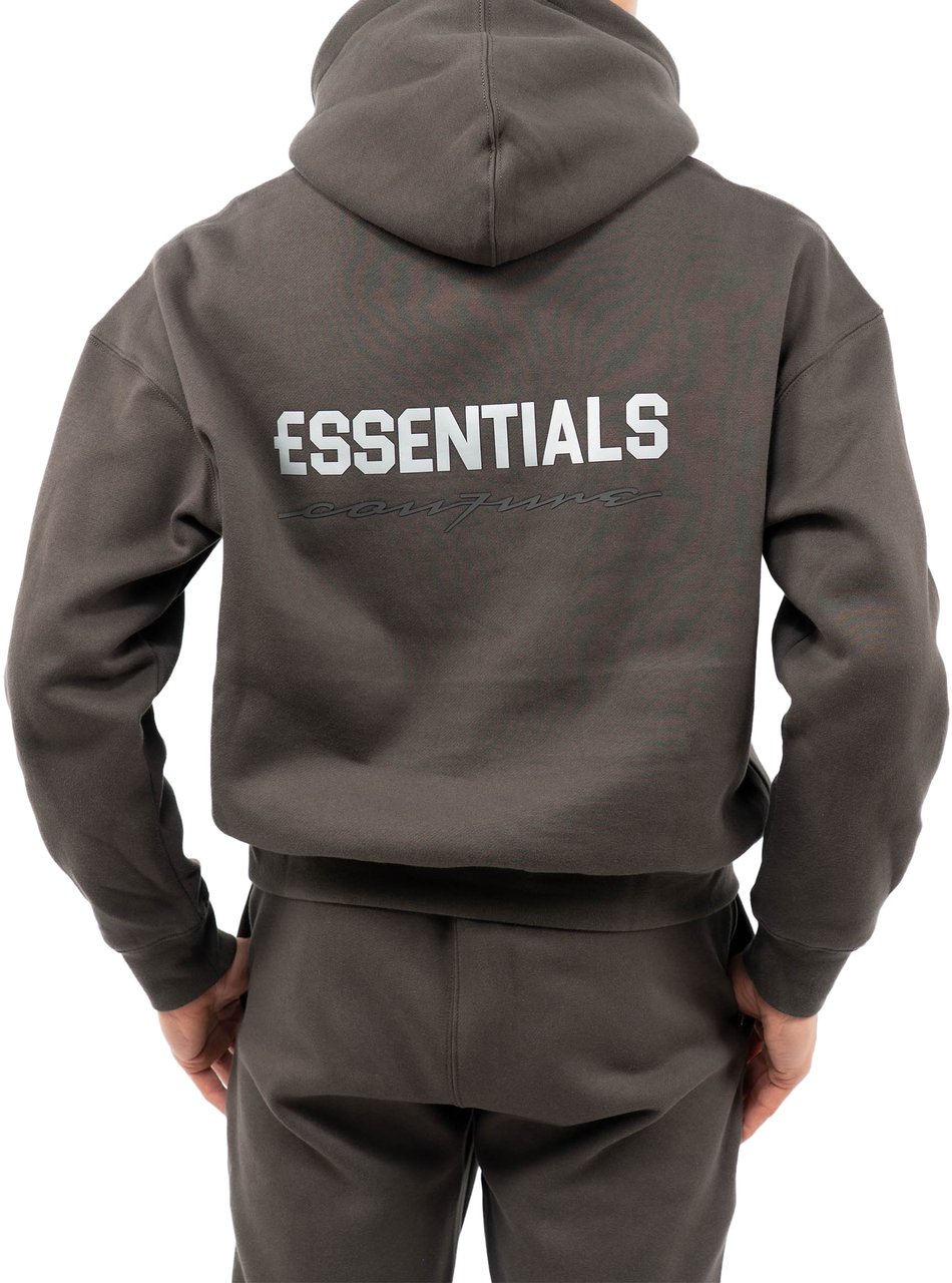 Cou7ure Essentials Kids Rubber Tracksuit Grijs