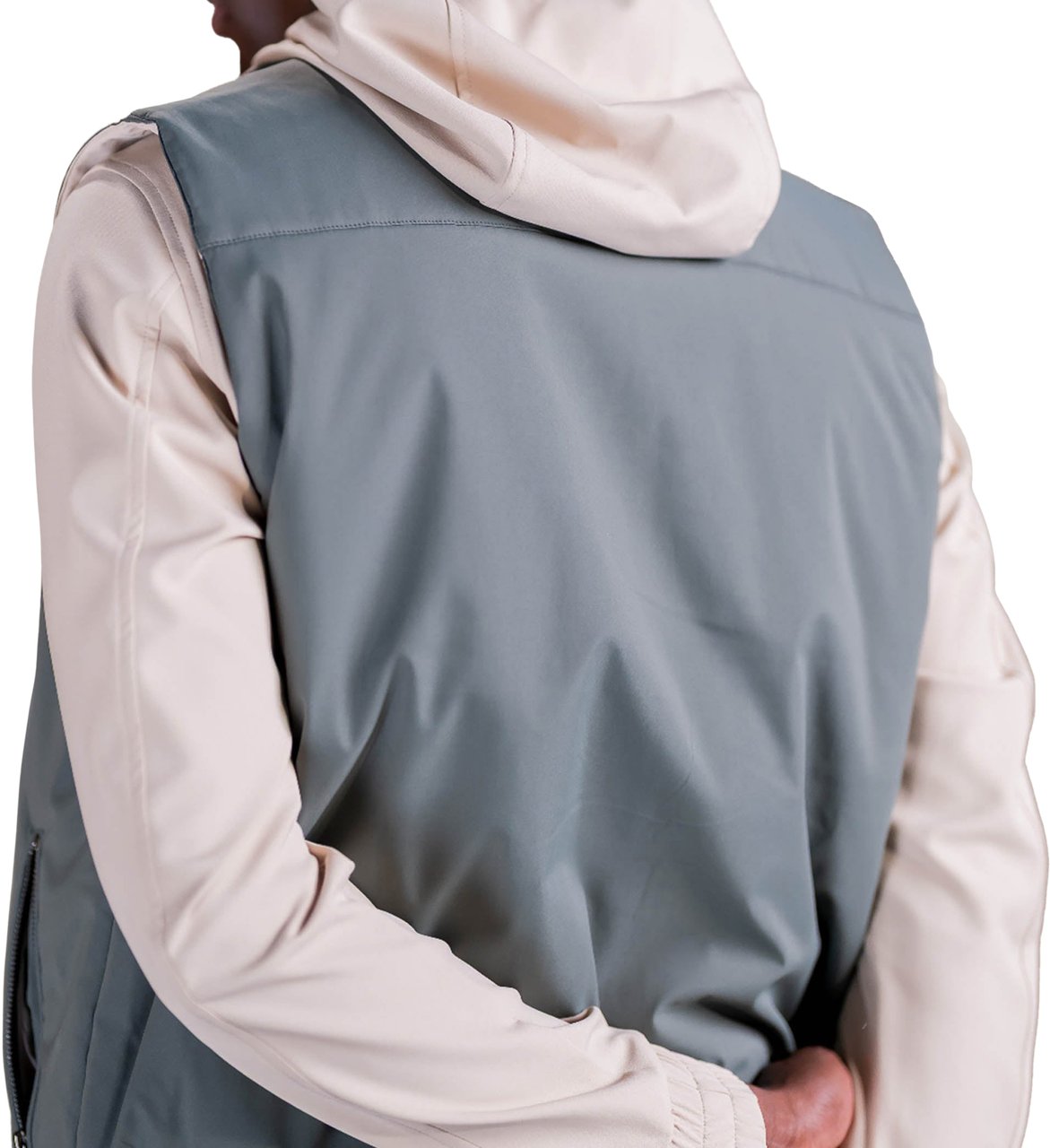 Cou7ure Essentials Reflection Reversible Bodywarmer Groen