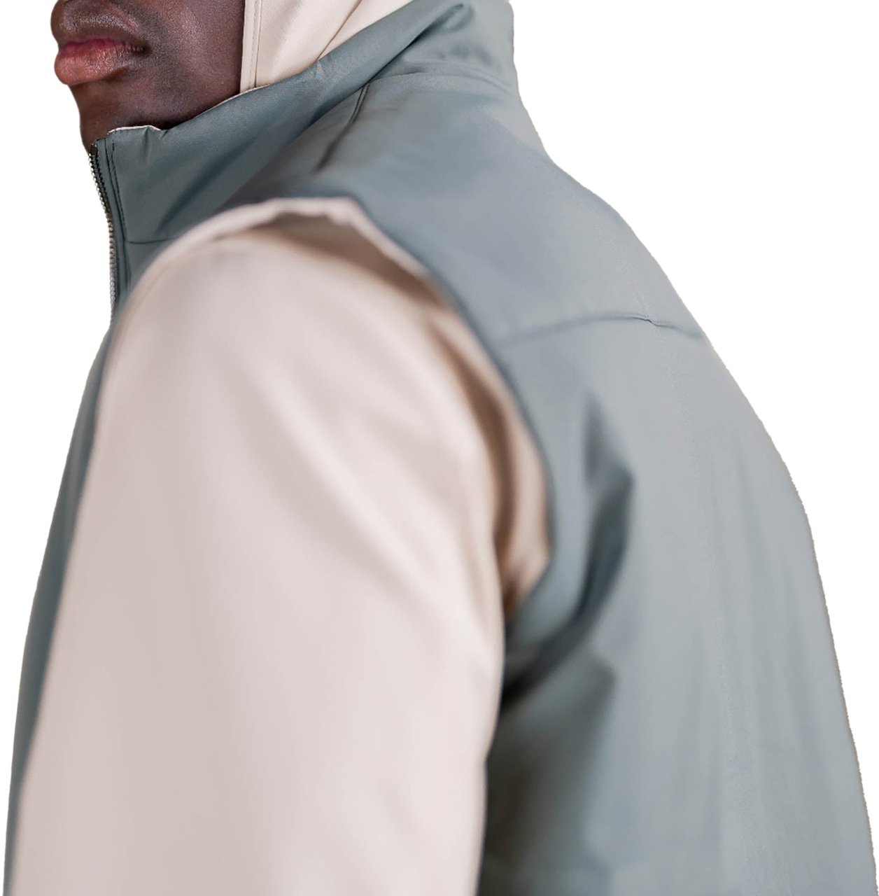 Cou7ure Essentials Reflection Reversible Bodywarmer Groen