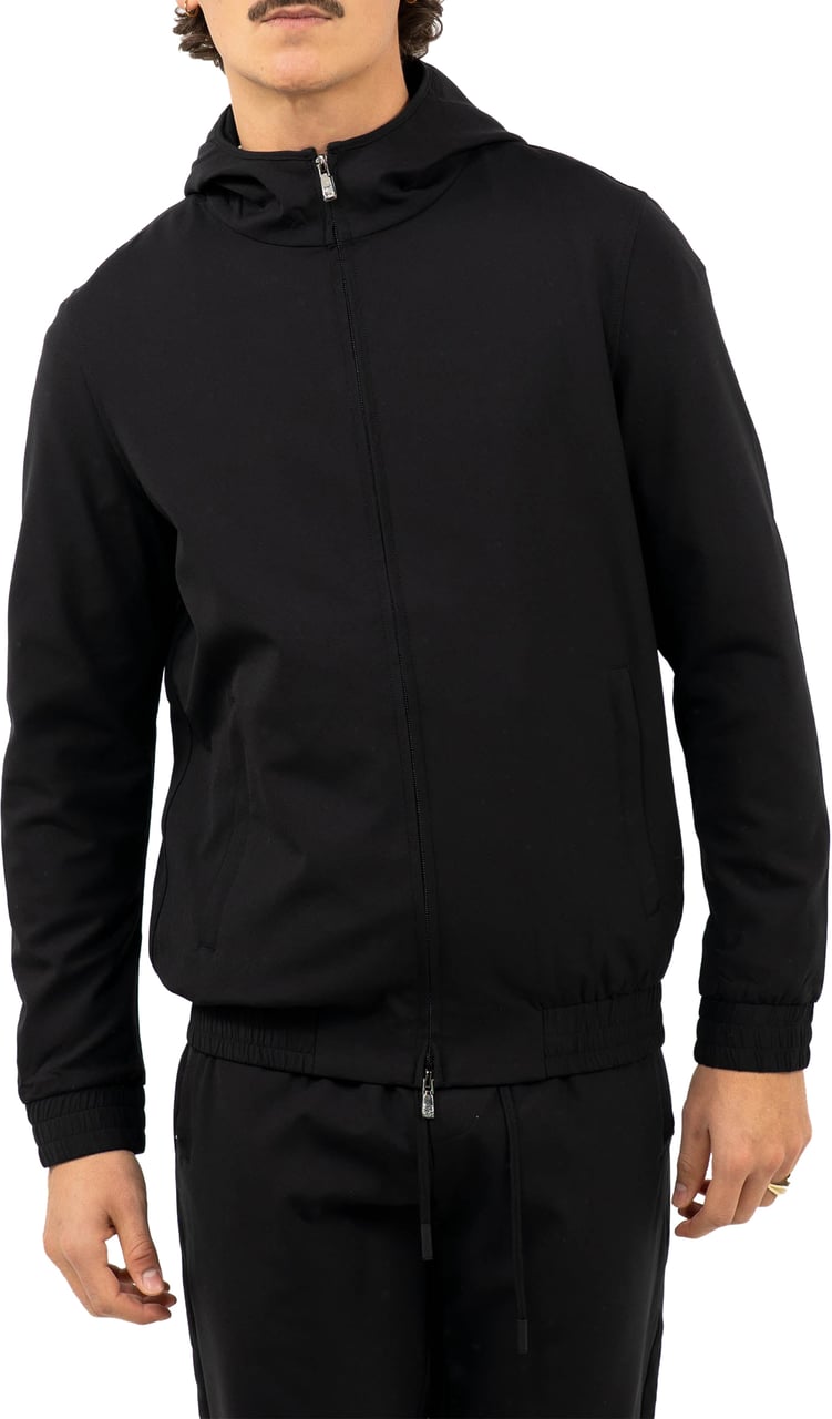 Cou7ure Essentials Reflection Set Capuchon Zwart