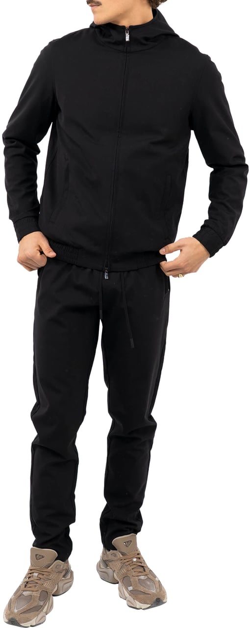 Cou7ure Essentials Reflection Set Capuchon Zwart