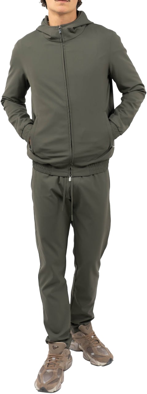 Cou7ure Essentials Reflection Set Capuchon Groen