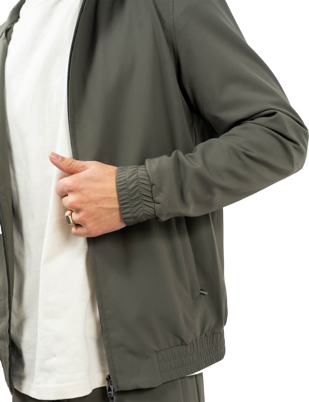 Cou7ure Essentials Reflection Set Capuchon Groen