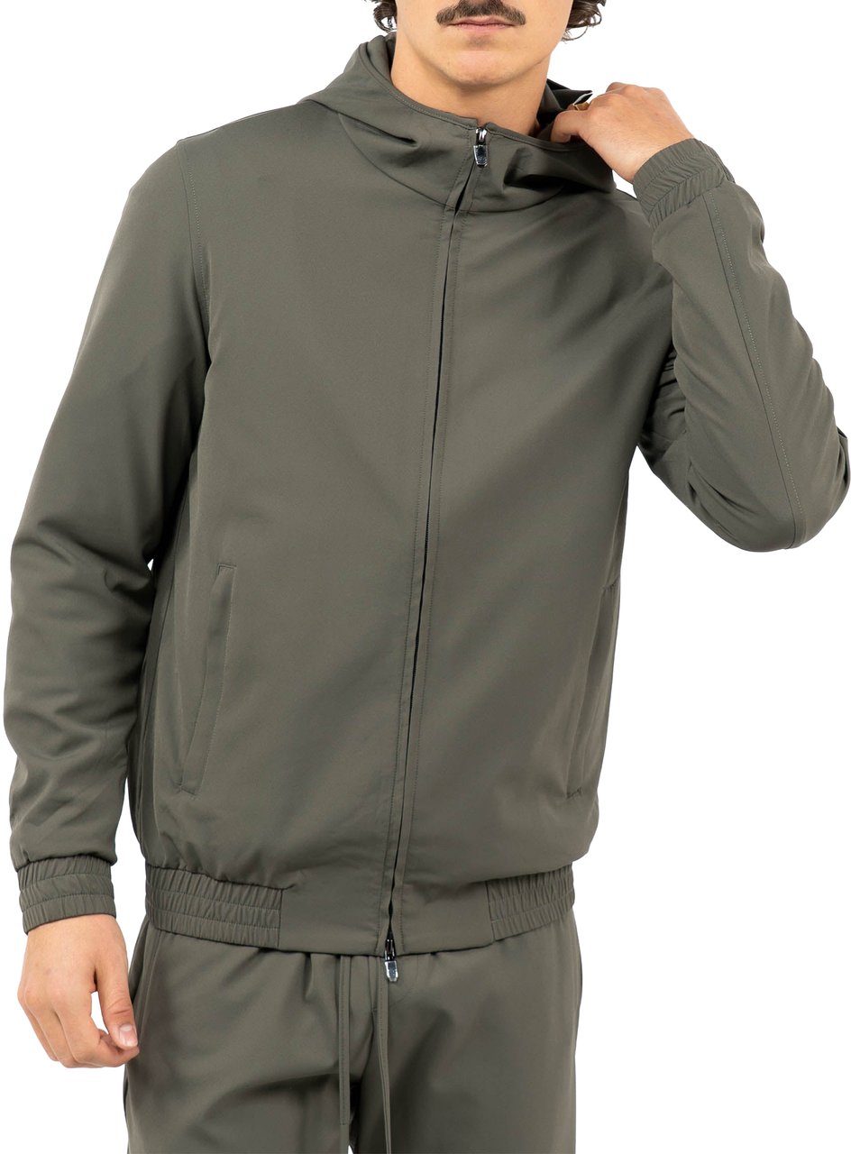 Cou7ure Essentials Reflection Set Capuchon Groen