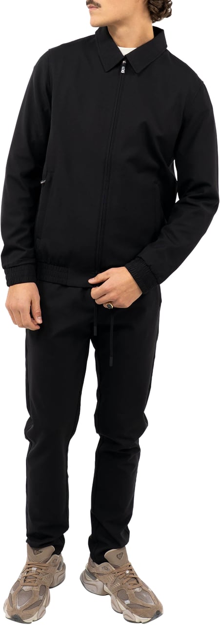 Cou7ure Essentials Reflection Set met Kraag Zwart