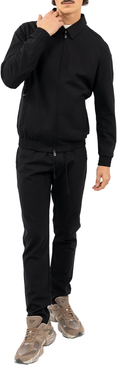 Cou7ure Essentials Reflection Set met Kraag Zwart