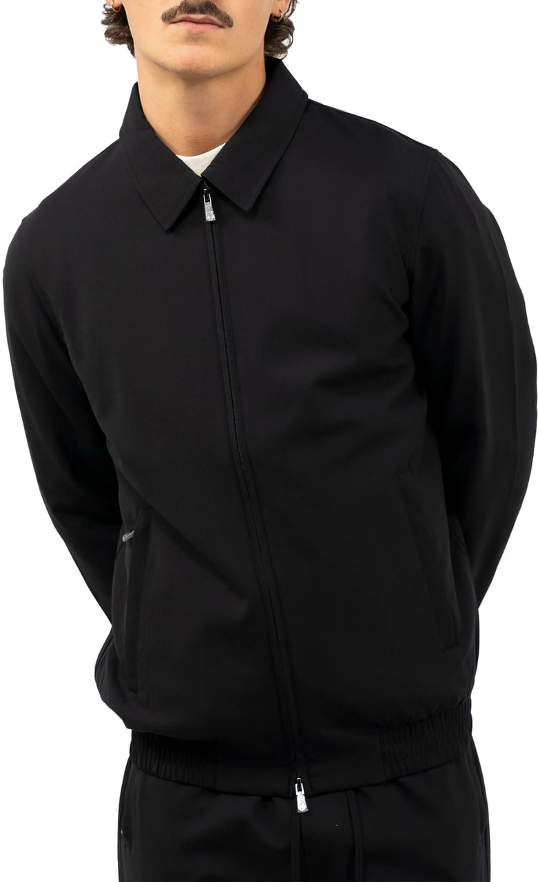 Cou7ure Essentials Reflection Set met Kraag Zwart