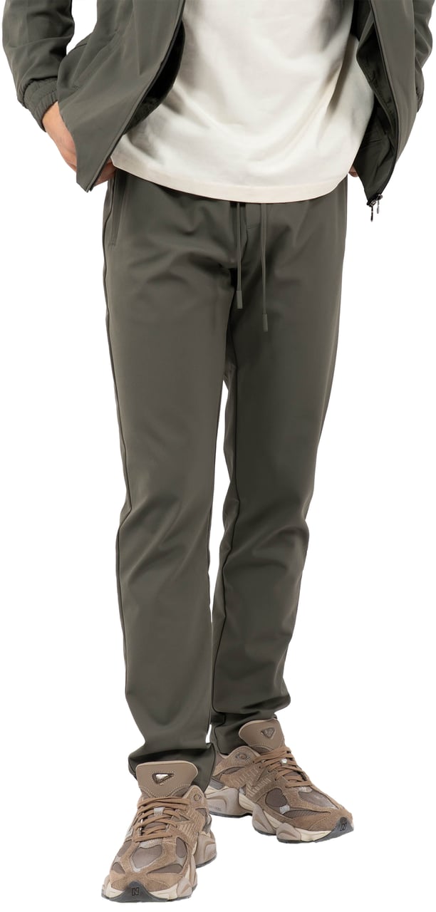 Cou7ure Essentials Reflection Set met Kraag Groen