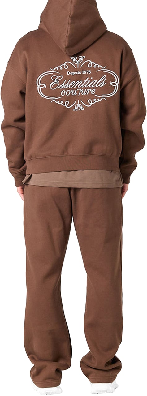 Cou7ure Essentials Royal Hoodie Tracksuit Wit