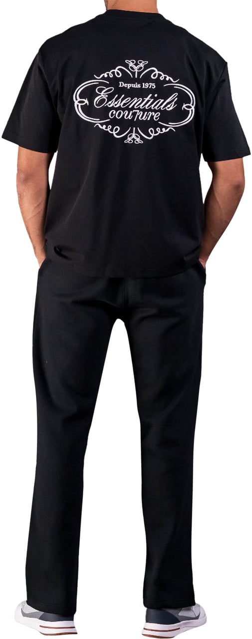 Cou7ure Essentials Royal T-Shirt Zwart