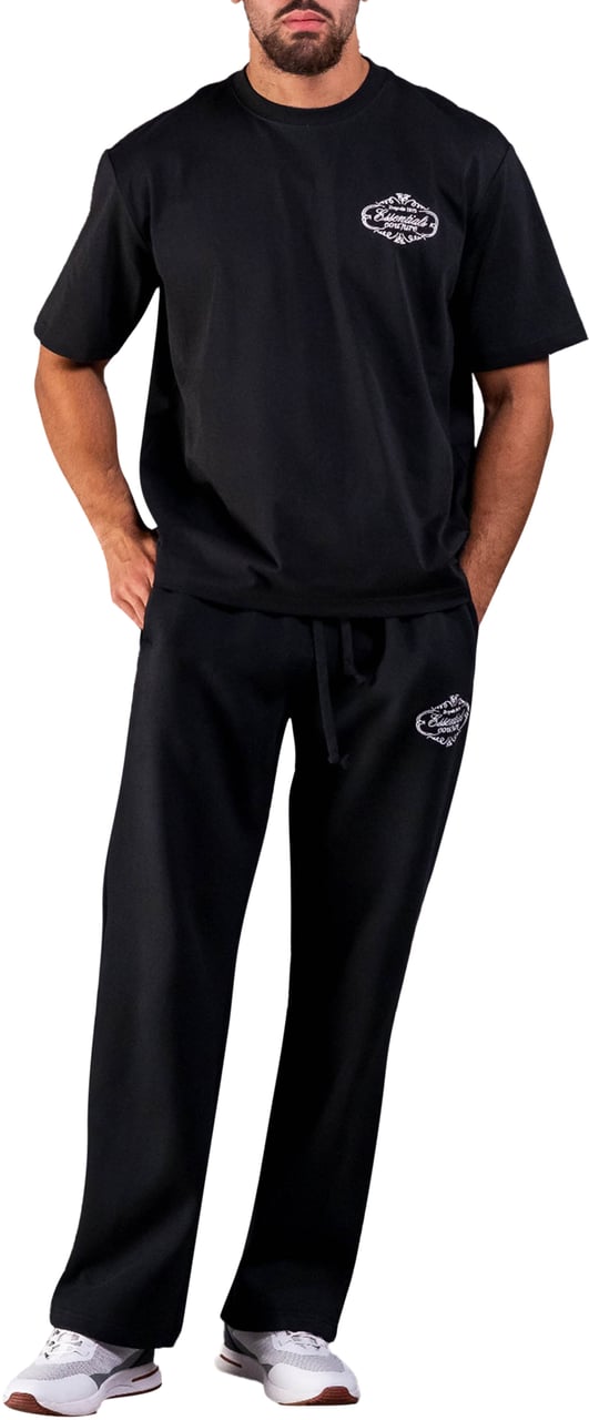 Cou7ure Essentials Royal T-Shirt Zwart