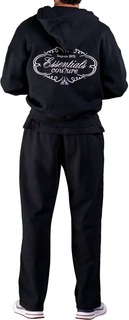 Cou7ure Essentials Royal Zipper Trainingspak Zwart