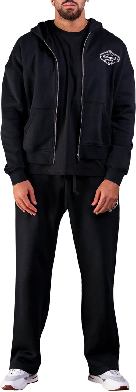 Cou7ure Essentials Royal Zipper Trainingspak Zwart