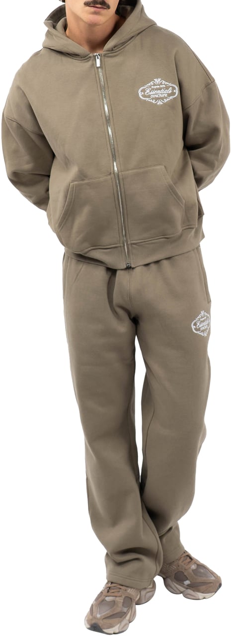 Cou7ure Essentials Royal Zipper Trainingspak Groen