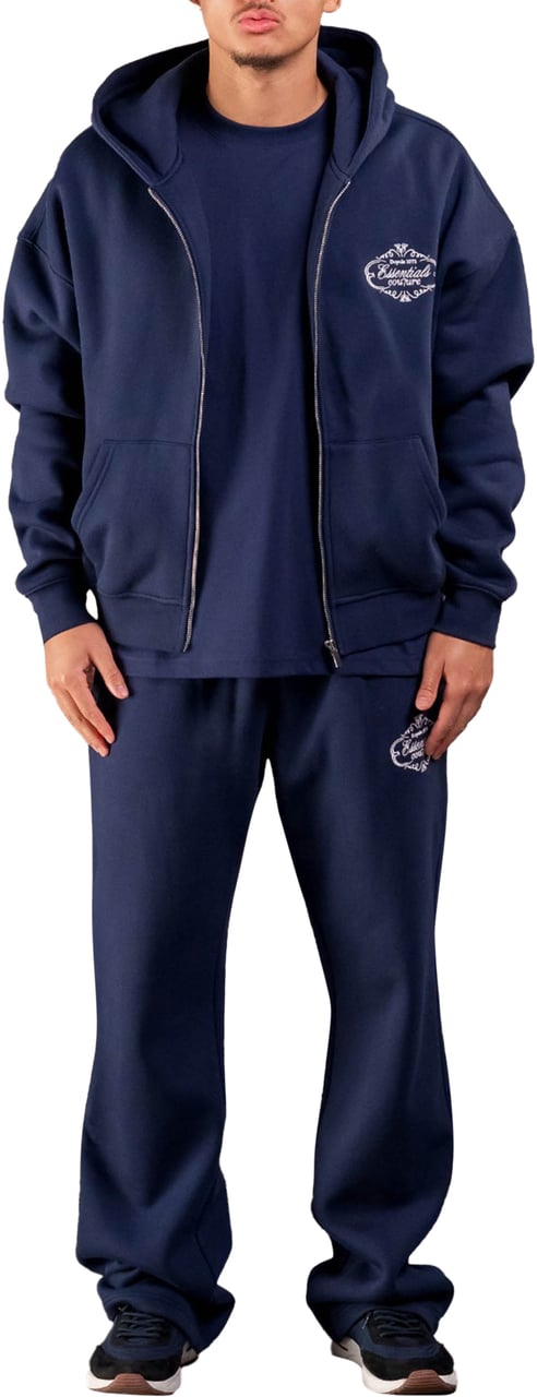 Cou7ure Essentials Royal Zipper Trainingspak Blauw