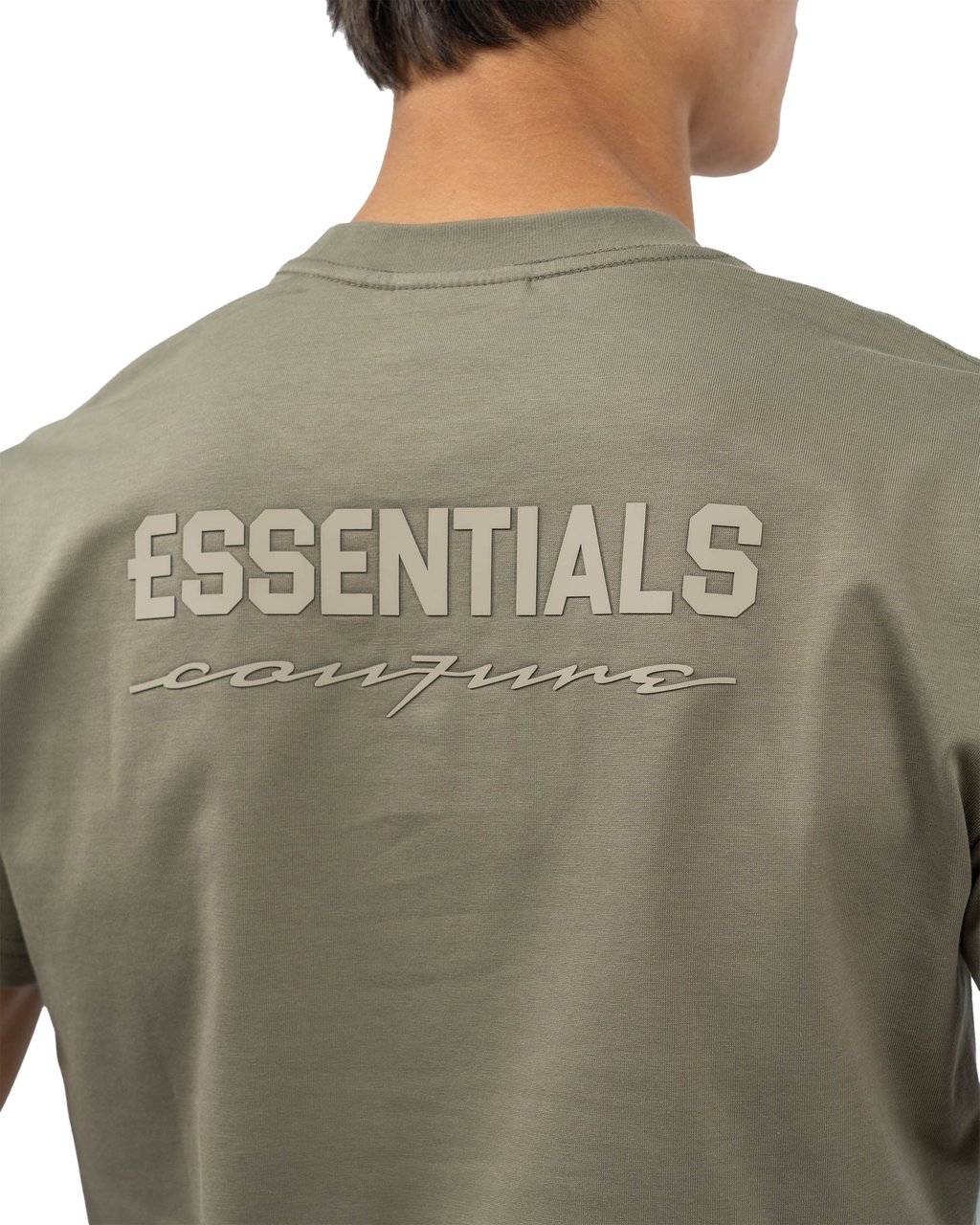 Cou7ure Essentials Rubber T-Shirt Groen