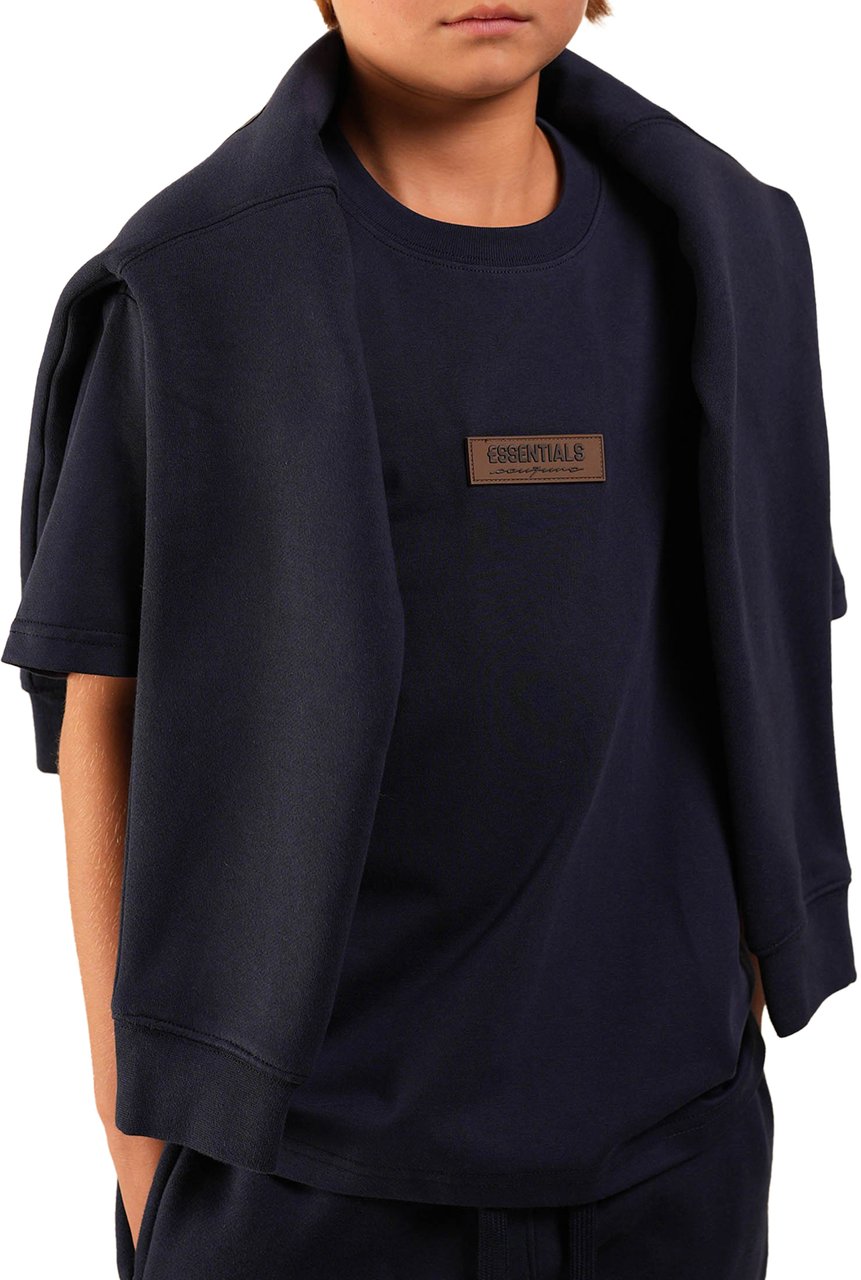 Cou7ure Essentials Rubber T-Shirt Blauw