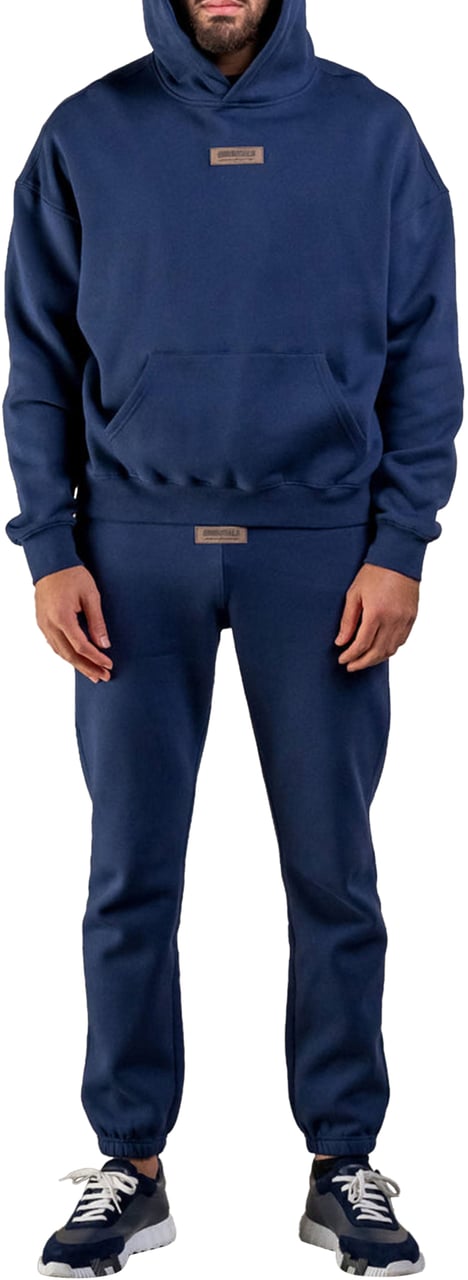 Cou7ure Essentials Rubber Tracksuit Blauw
