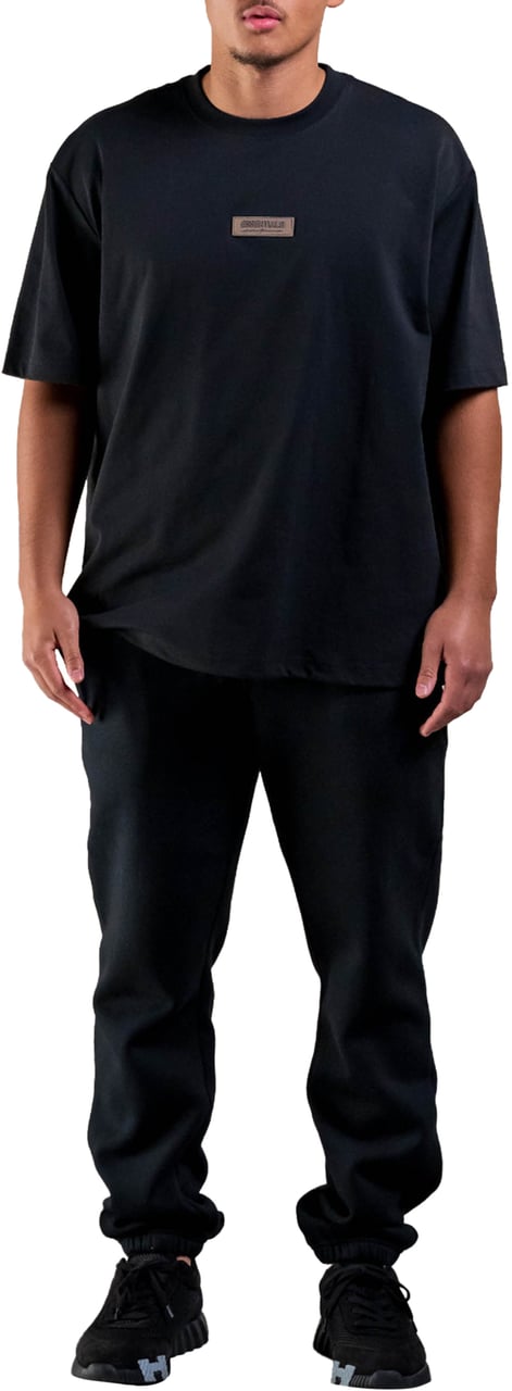 Cou7ure Essentials Rubber T-Shirt Zwart