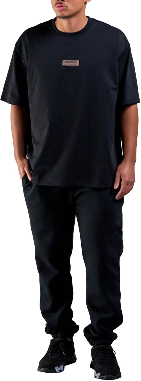 Cou7ure Essentials Rubber T-Shirt Zwart