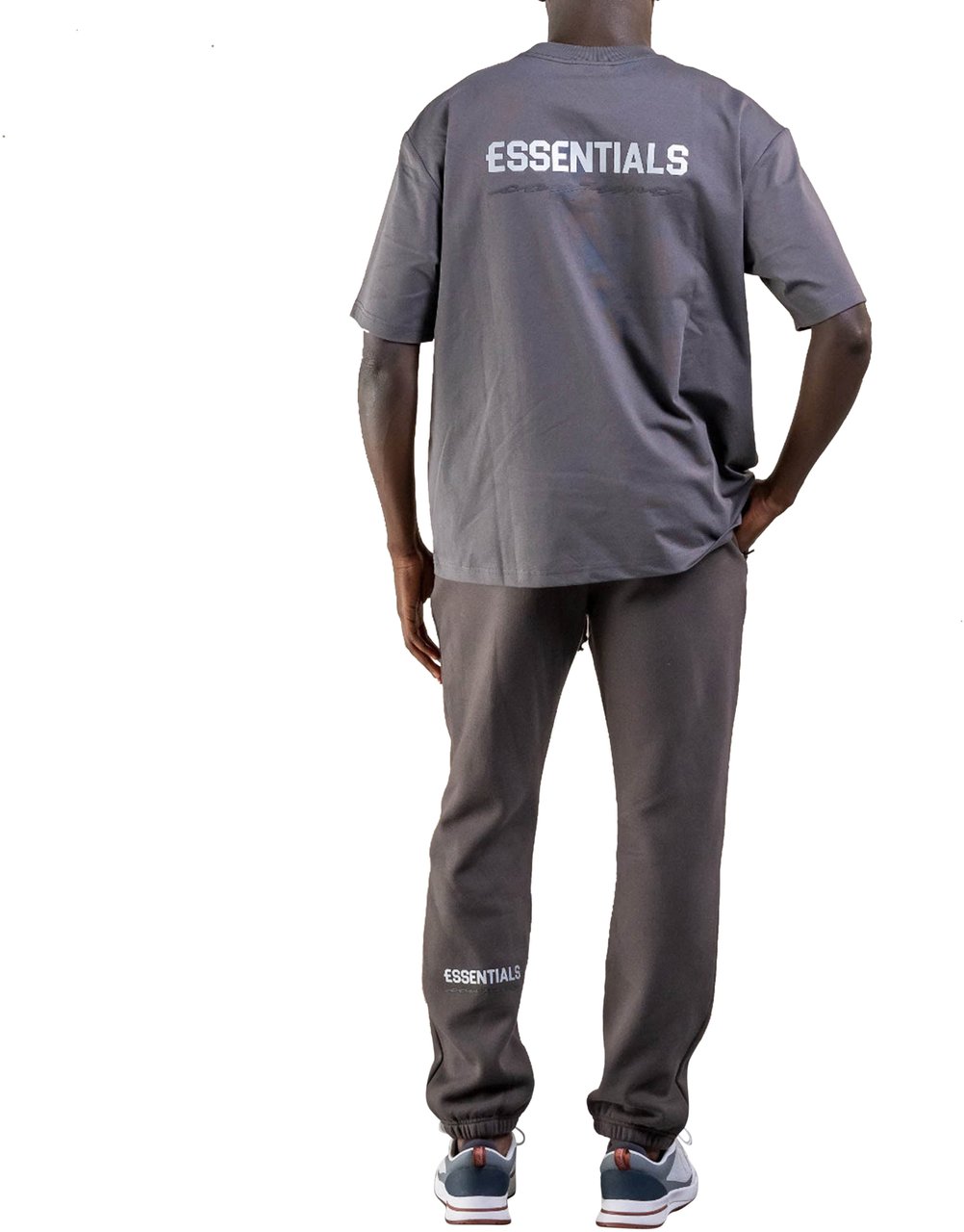 Cou7ure Essentials Rubber T-Shirt Grijs