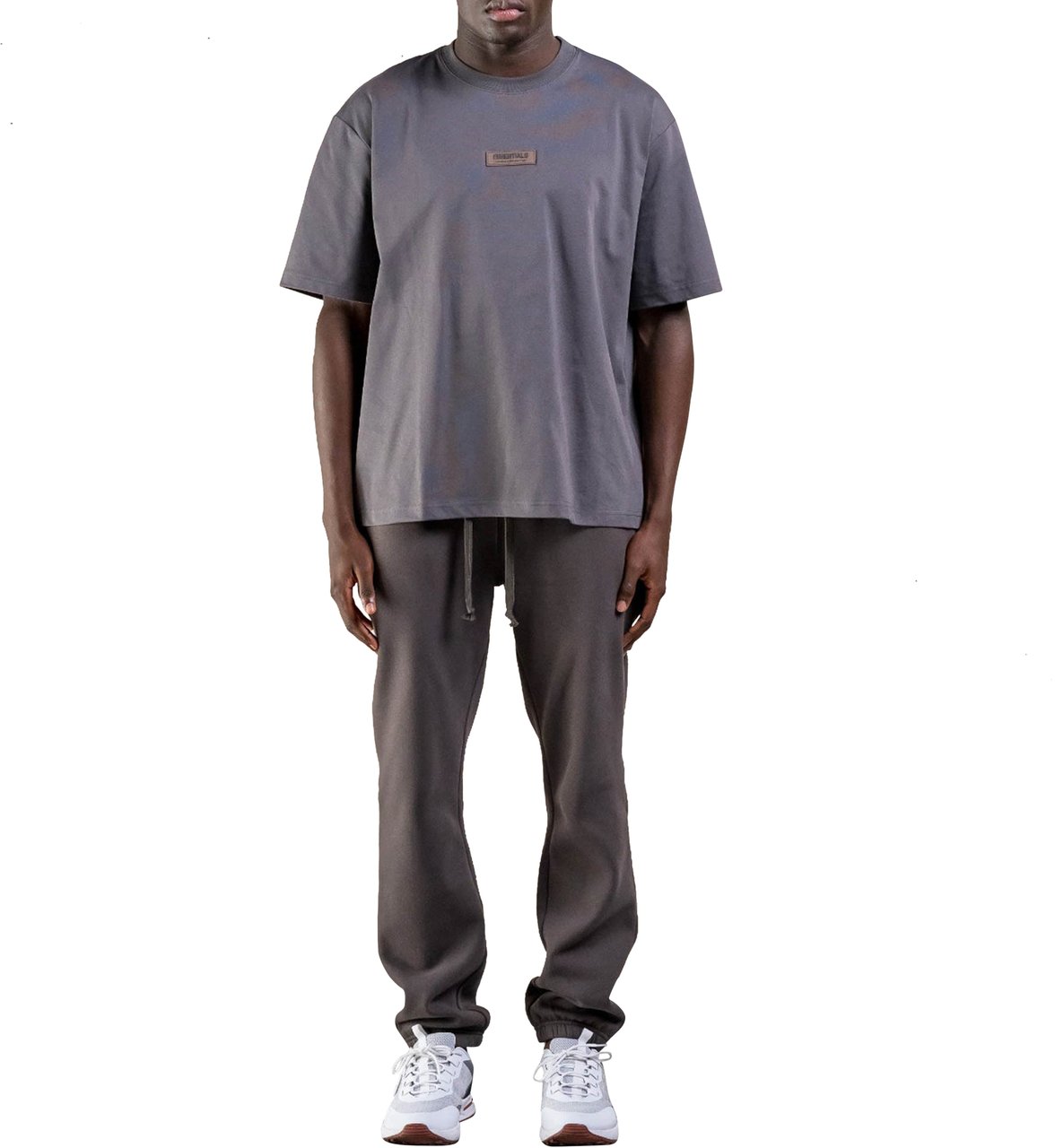 Cou7ure Essentials Rubber T-Shirt Grijs