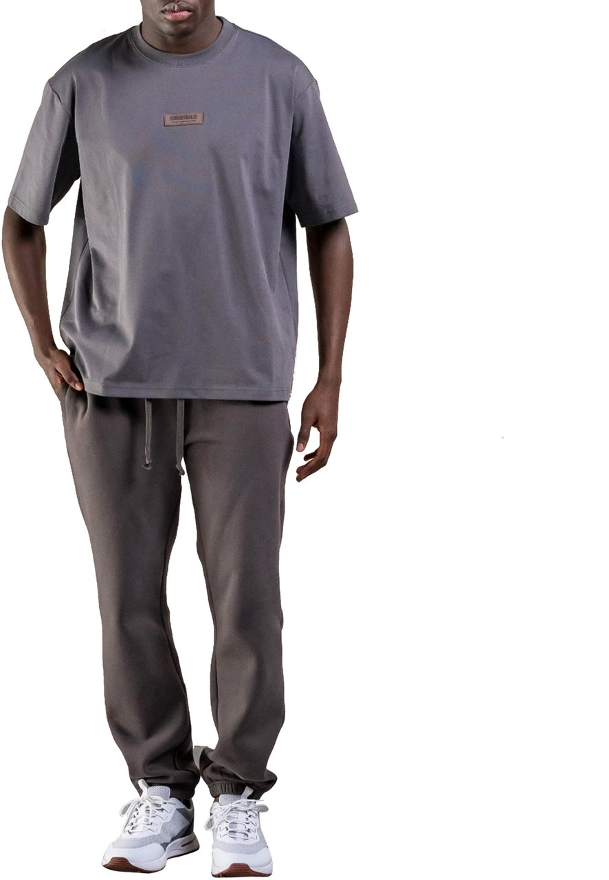 Cou7ure Essentials Rubber T-Shirt Grijs