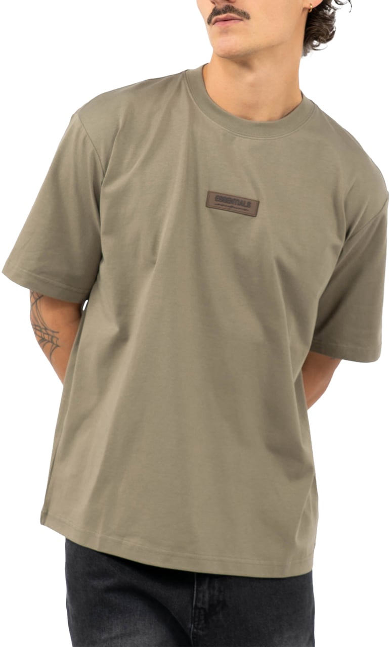 Cou7ure Essentials Rubber T-Shirt Groen