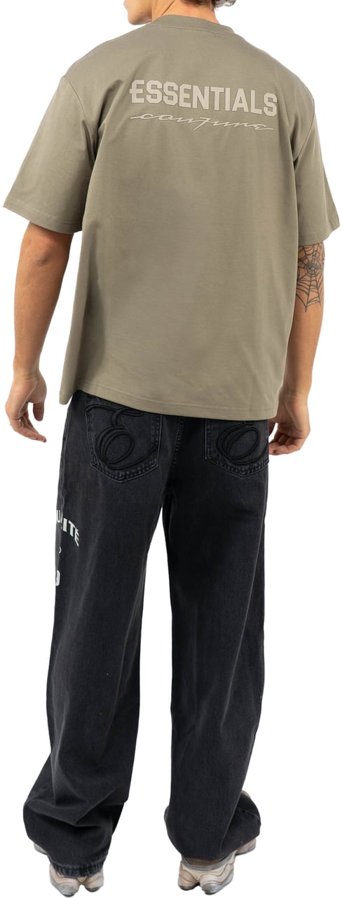 Cou7ure Essentials Rubber T-Shirt Groen