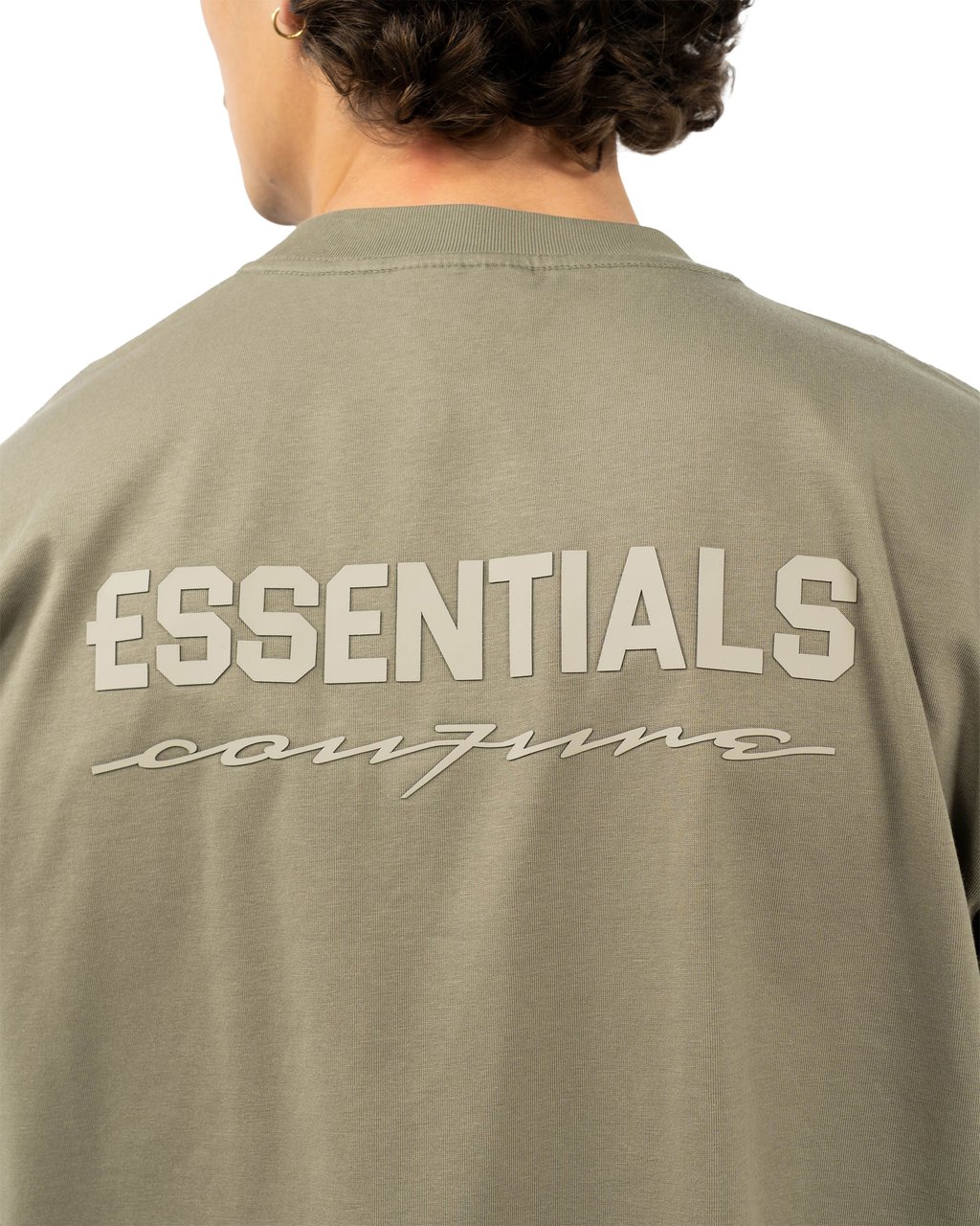 Cou7ure Essentials Rubber T-Shirt Groen