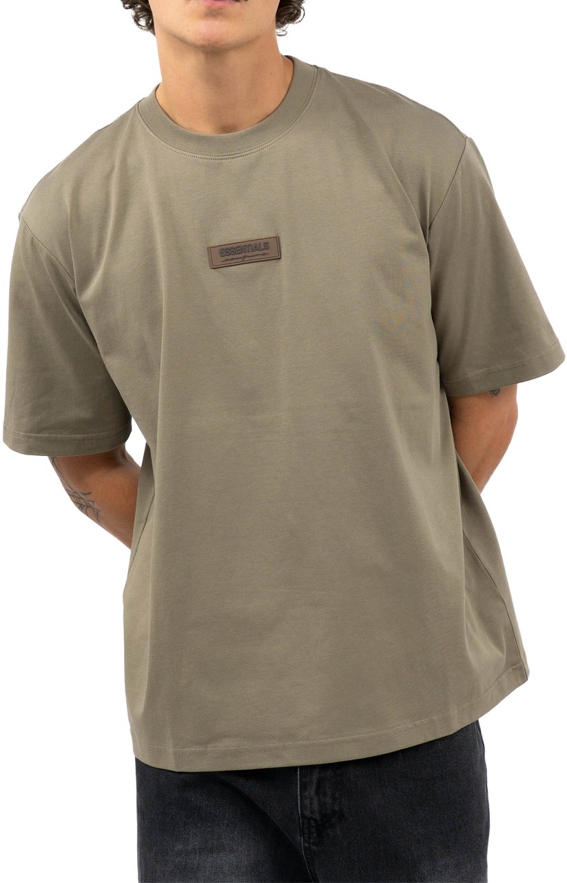 Cou7ure Essentials Rubber T-Shirt Groen