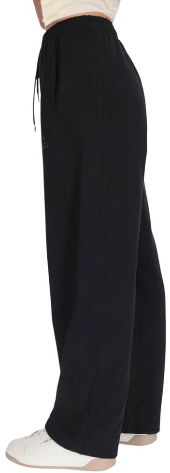 County of Milan Black Cotton Joggers (Workout Pants) Zwart