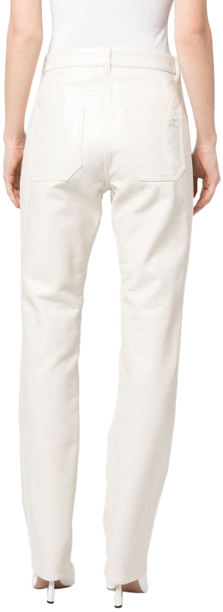 COURREGES Trousers White Wit