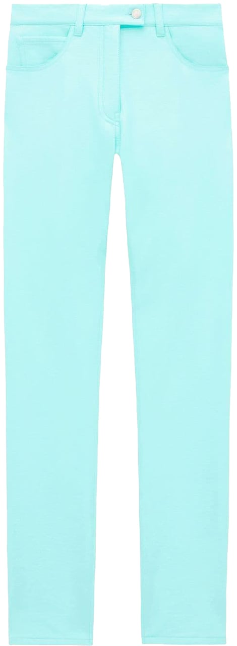 COURREGES Trousers Blue Blauw