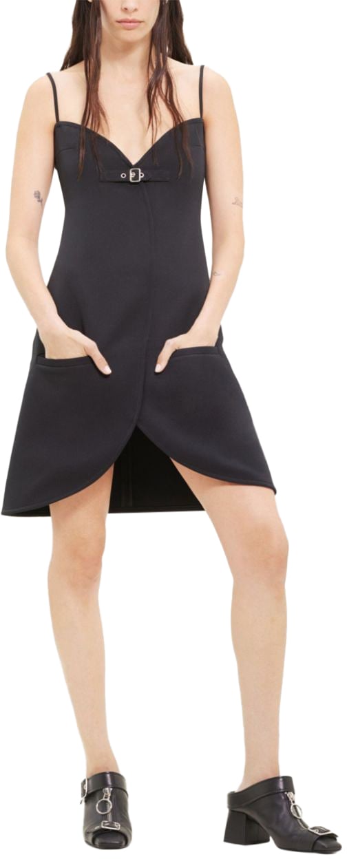 COURREGES Dresses Black Zwart