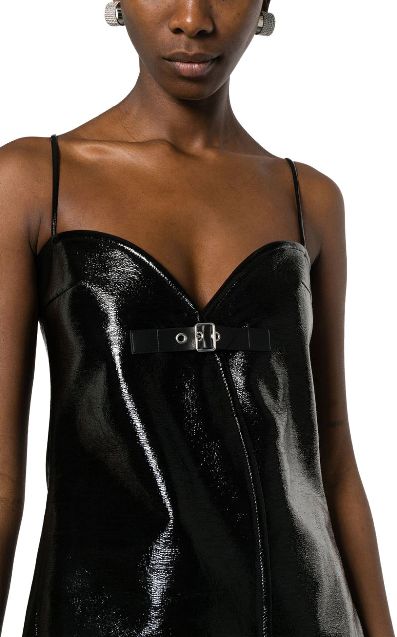 COURREGES Dresses Black Zwart