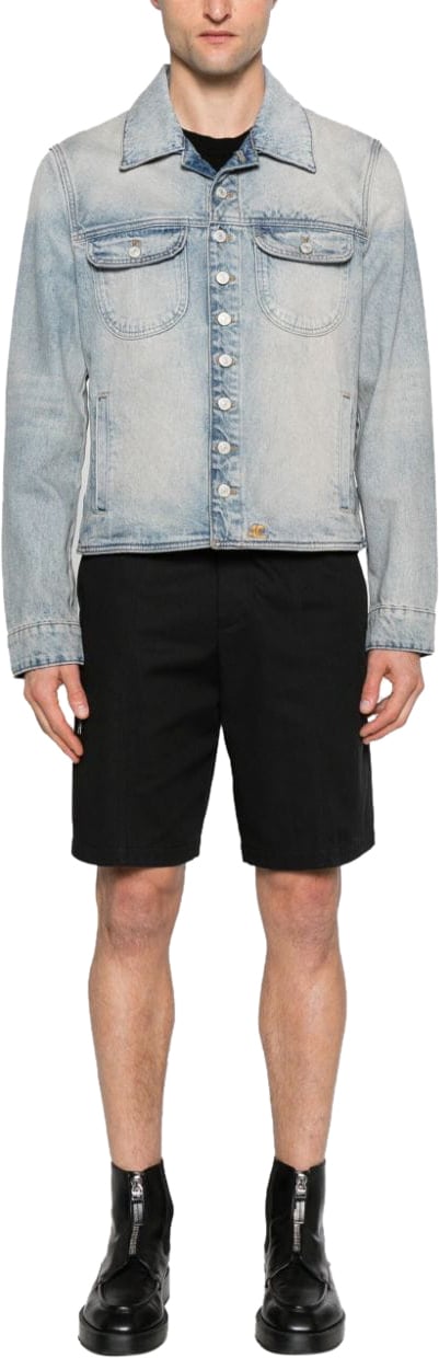 COURREGES Jackets Light Blue Wash Blauw