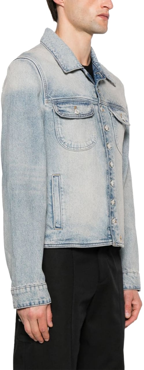 COURREGES Jackets Light Blue Wash Blauw