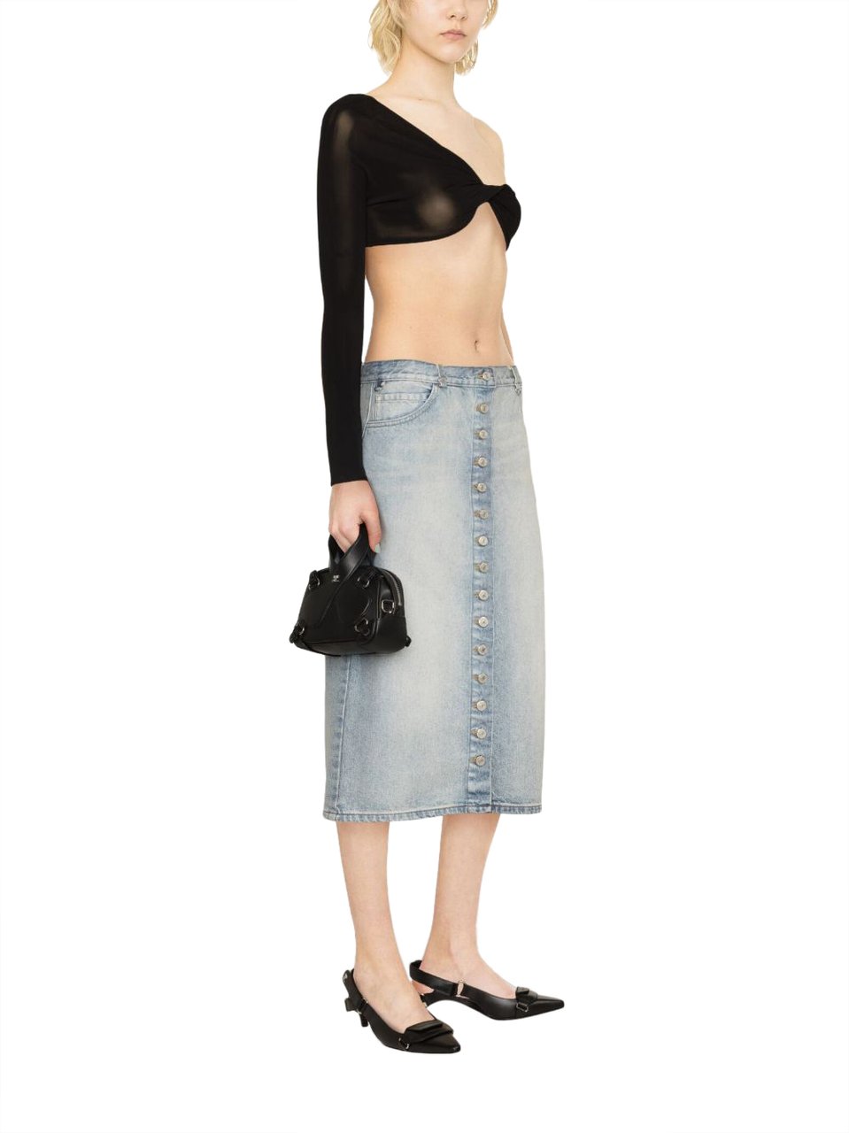 COURREGES Skirts Clear Blue Blauw