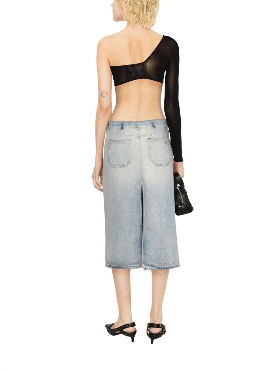 COURREGES Skirts Clear Blue Blauw