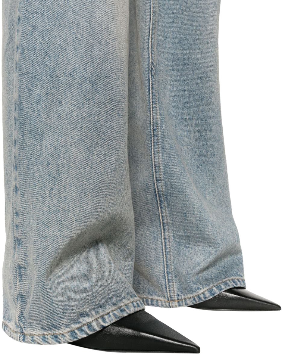 COURREGES Jeans Clear Blue Blauw