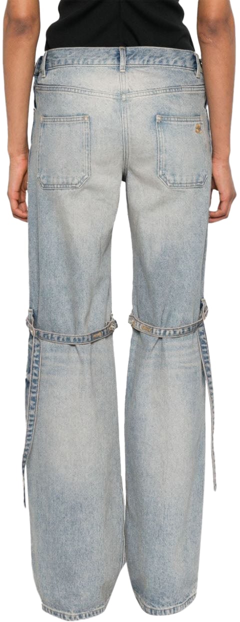 COURREGES Jeans Clear Blue Blauw