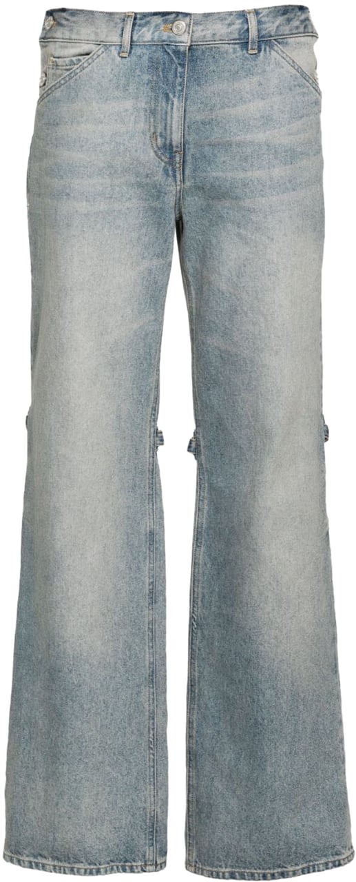 COURREGES Jeans Clear Blue Blauw