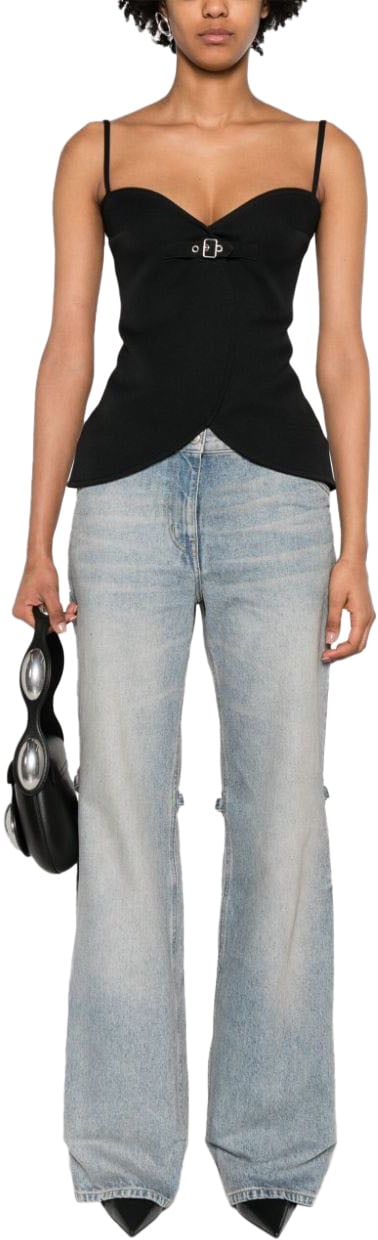 COURREGES Jeans Clear Blue Blauw