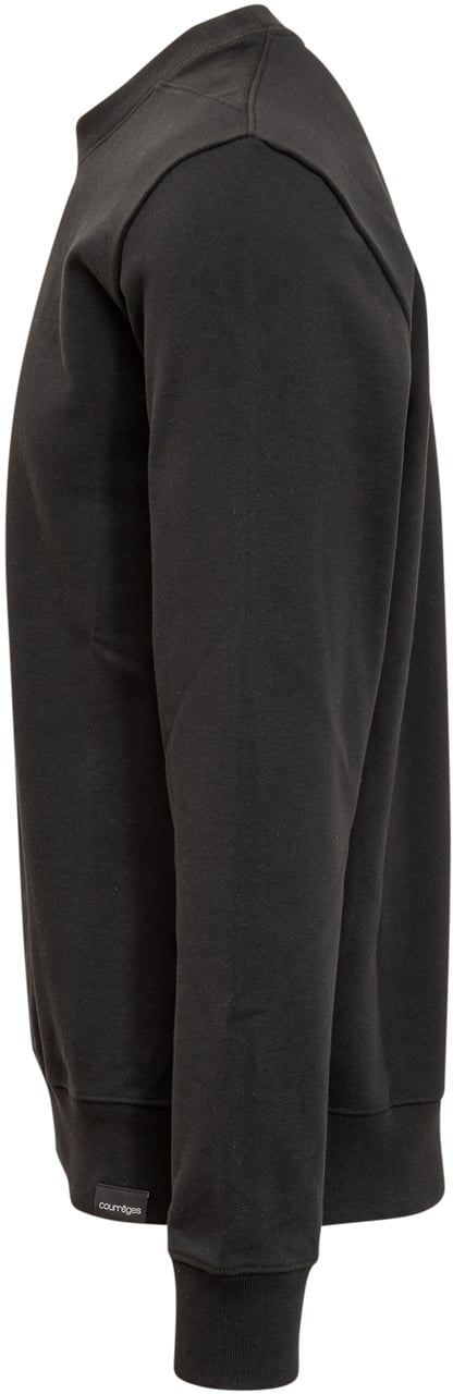 COURREGES Felpa con Logo Zwart