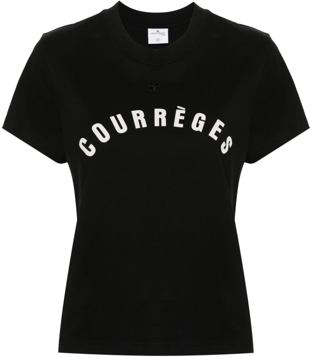 COURREGES Top Black Zwart