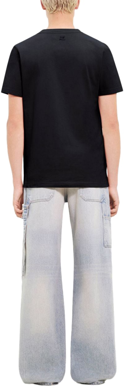 COURREGES T-Shirts And Polos Black Zwart