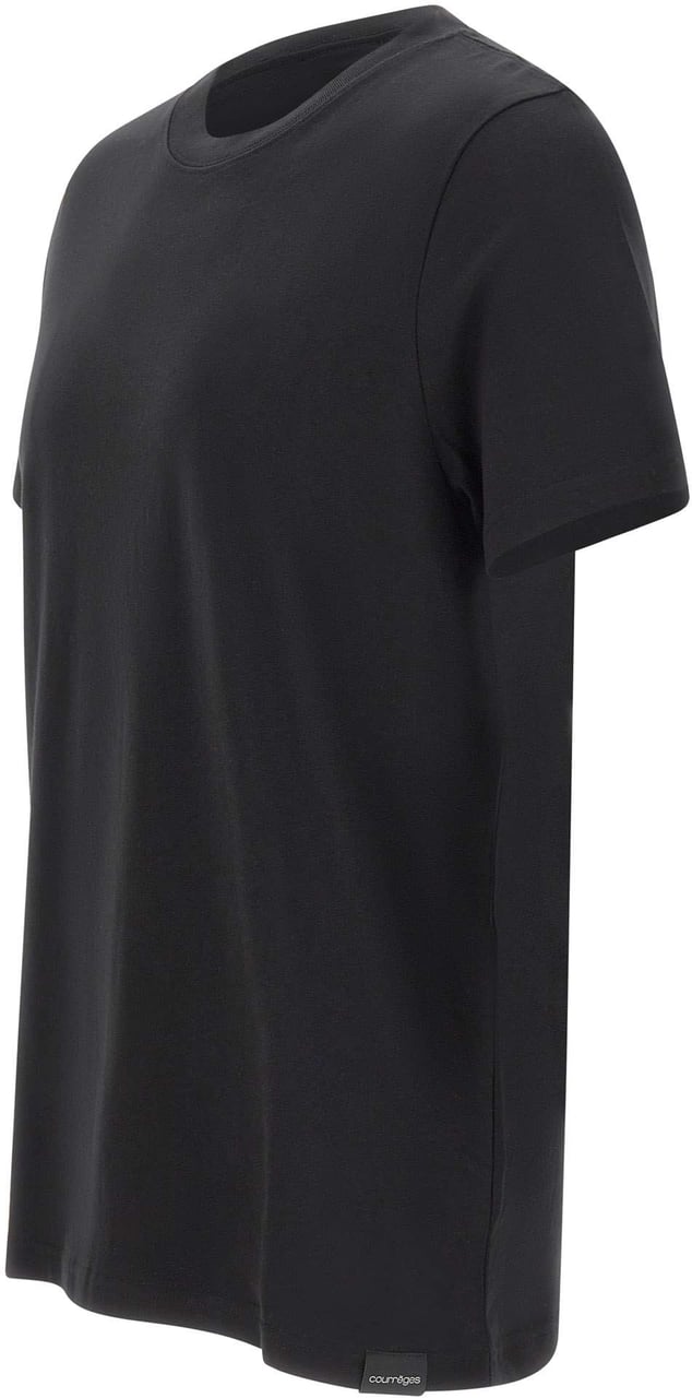COURREGES T-Shirts And Polos Black Zwart