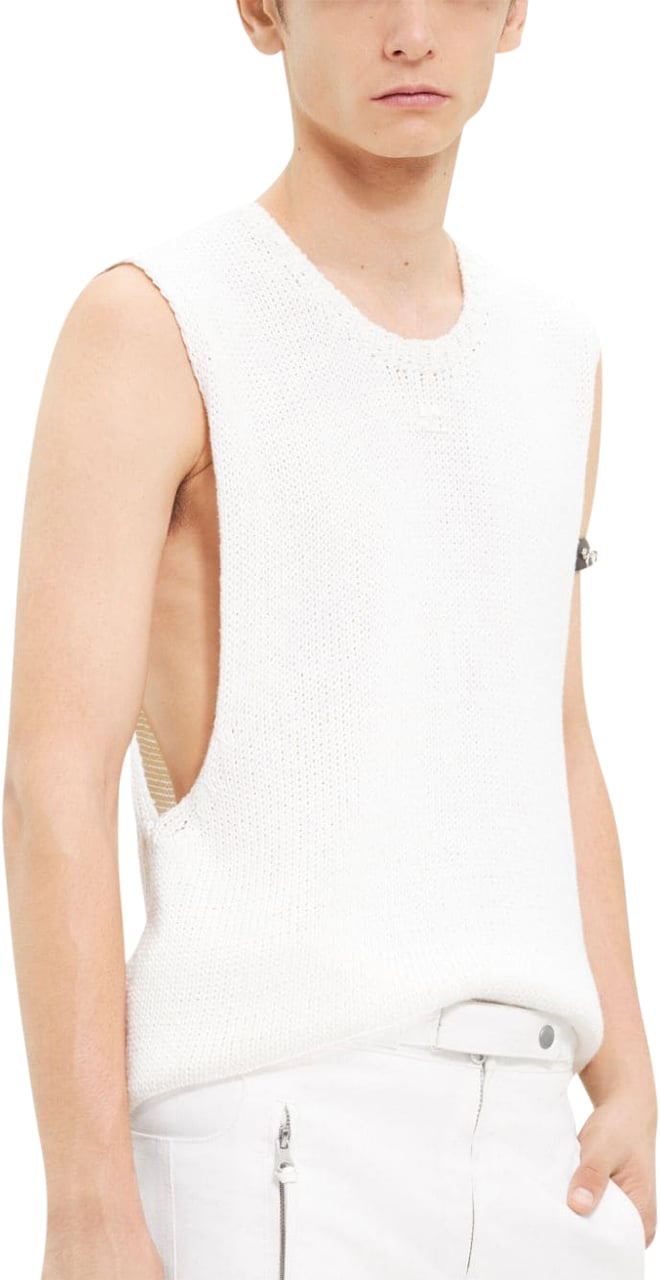 COURREGES Sweaters Heritage White Wit
