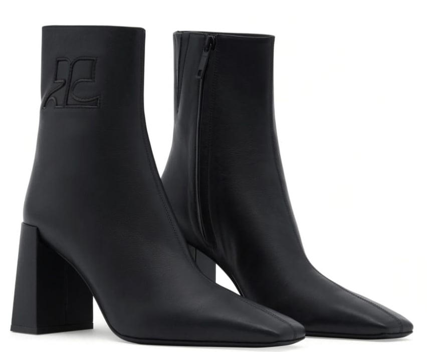 COURREGES Boots Black Zwart